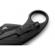 Couteau Karambit LionSteel L.E.One Black Lame Acier CPM-MagnaCut Black Manche Alu Clip Italy LSTLE1ABB - Livraison Gratuite