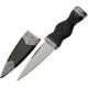 Lot de 3 Couteau Dague Scottish Dirk Sheffield Sgian Dubh Acier Inox Manche Abs Etui Abs CN211545BL - Livraison Gratuite