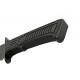 Couteau de Chasseur De Serpents Bowie Tactical Lame Acier 420 Manche Abs Etui Nylon CN211559YB - Livraison Gratuite