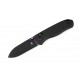 Couteau Kizer Drop Bear Black Manche Aluminium Lame Acier 154CM IKBS Clutch Lock Clip KIV3619C2 - Livraison Gratuite