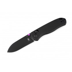 Couteau Kizer Drop Bear Black Manche Aluminium Lame Acier 154CM IKBS Clutch Lock Clip KIV3619C2 - Livraison Gratuite