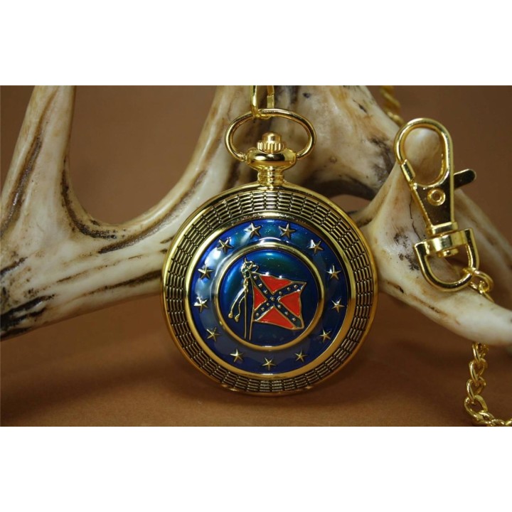 Réplique Montre Gousset Infinity Confederate Generals Pocket Watch Generals Lee and Jackson IW38 - Livraison Gratuite