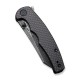 Couteau CIVIVI P87 Damas Manche G10/Carbon Fiber Lame Tanto Reverse Damas IKBS Linerlock CLip CIVC21043DS1 - Livraison Gratuite