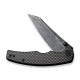 Couteau CIVIVI P87 Damas Manche G10/Carbon Fiber Lame Tanto Reverse Damas IKBS Linerlock CLip CIVC21043DS1 - Livraison Gratuite