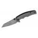 Couteau CIVIVI P87 Damas Manche G10/Carbon Fiber Lame Tanto Reverse Damas IKBS Linerlock CLip CIVC21043DS1 - Livraison Gratuite