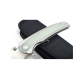 Couteau CIVIVI Teraxe Jade Lame Acier Nitro-V Bead Blasted Manche G10 IKBS Framelock Clip CIVC200362 - Livraison Gratuite