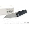 Couteau CIVIVI Ki-V Plus Black Manche G10 Lame Acier Nitro-V IKBS Linerlock Clip CIVC20005B1 - Livraison Gratuite