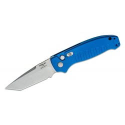 Couteau Automatique Hogue Ballista Blue AUTO Lame Tanto Acier CPM-154 Manche Aluminium Made USA HO64123 - Livraison Gratuite