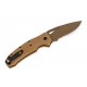 Couteau Automatique SIG Sauer K320A M17 Coyote Lame Acier S30V Manche Tan Polymère Clip USA SIG36333 - Livraison Gratuite