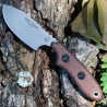 Couteau TOPS Bull Trout Lame Acier 154CM Manche Micarta Etui Cuir Made In USA TPBLTT01 - Livraison Gratuite