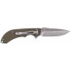 Couteau SKIF Spyke Olive Manche G10 Lame Acier 8Cr14MoV Linerlock Clip SKFIS011OG - Livraison Gratuite