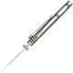 Couteau SKIF Spyke Olive Manche G10 Lame Acier 8Cr14MoV Linerlock Clip SKFIS011OG - Livraison Gratuite