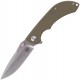 Couteau SKIF Spyke Olive Manche G10 Lame Acier 8Cr14MoV Linerlock Clip SKFIS011OG - Livraison Gratuite