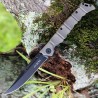 Couteau Cold Steel Medium Luzon Dark Earth Lame Acier 8Cr13MoV Black Manche GFN Linerlock CS20NQLDEBK - Livraison Gratuite