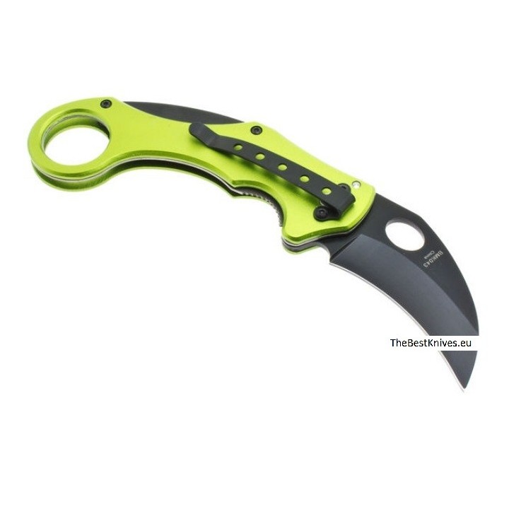 Couteau Benchmark Venom Karambit Lame Acier Carbone/Inox Manche Alu BMK043 - Livraison Gratuite