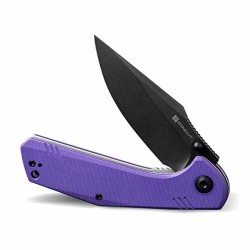 Couteau SENCUT Actium Purple Manche G10 Lame Acier D2 IKBS Linerlock CLip SA02D - Livraison Gratuite