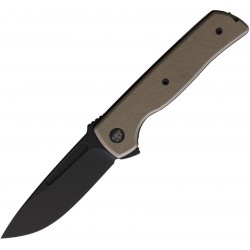 Couteau Terzuola Tactical ATCF Lite Tan Manche G-10 Lame Acier Nitro-V Linerlock Clip FF010TB - Livraison Gratuite