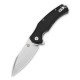 Couteau QSP Snipe Black Manche G10 Lame Acier D2 IKBS Linerlock Clip QS121C - Livraison Gratuite