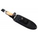 Couteau Bowie Rough Ryder Resine/Wood Lame Acier 440 Manche Résine & Bois Etui Nylon RR2240 - Livraison Gratuite