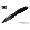 Couteau Tactical S-TEC Rapid Lock Black Manche G10 Lame Spear Point Acier 8Cr14MoV Clip STTS033 - Livraison Gratuite