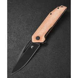 Couteau CMB Lurker Brown Manche Micarta Lame Acier D2 IKBS Linerlock Clip CMB10A - Livraison Gratuite