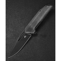 Couteau CMB Lurker Black Manche Micarta Lame Acier D2 IKBS Linerlock Clip CMB10B - Livraison Gratuite 