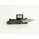 Couteau Ganzo Adimanti Samson Green Lame Acier D2 Manche G10 Linerlock Clip GASAMSONGR - Livraison Gratuite