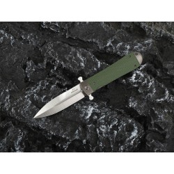 Couteau Ganzo Adimanti Samson Green Lame Acier D2 Manche G10 Linerlock Clip GASAMSONGR - Livraison Gratuite