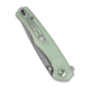 Couteau SENCUT Crowley Jade Manche G10 Lame Acier D2 IKBS Button Lock Clip S210121 - Livraison Gratuite