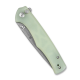 Couteau SENCUT Crowley Jade Manche G10 Lame Acier D2 IKBS Button Lock Clip S210121 - Livraison Gratuite