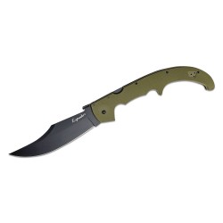 Couteau Cold Steel Cold Steel XL Espada OD Green Lame Acier AUS-10 Manche G10 Lockback CS62MGCODBK - Livraison Gratuite