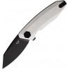 Couteau Damned Designs Wraith White Lame Acier 14C28N Manche G10 IKBS Clip DMN011GWB - Livraison Gratuite