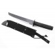 Sabre Cold Steel Tactical Tanto Machete Lame Acier Carbon 1055 Manche ABS Etui Cor-Ex CS97TKJZ - Livraison Gratuite 