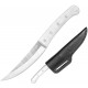 Couteau Condor Meatlove White Lame Acier 420HC Manche Micarta Etui Cuir Made Salvador CTK500845SS - Livraison Gratuite