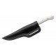Couteau Condor Meatlove White Lame Acier 420HC Manche Micarta Etui Cuir Made Salvador CTK500845SS - Livraison Gratuite