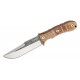 Couteau Condor Tactical P.A.S.S. Chute Lame Acier 440C Manche Micarta Etui Cuir Salvador CTK18271054C - Livraison Gratuite