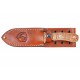 Couteau Condor Tactical P.A.S.S. Chute Lame Acier 440C Manche Micarta Etui Cuir Salvador CTK18271054C - Livraison Gratuite