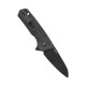 Couteau Kizer Lieb Black Manche Micarta Lame Acier 154CM IKBS Button Lock Clip KIV3541C2 - Livraison Gratuite