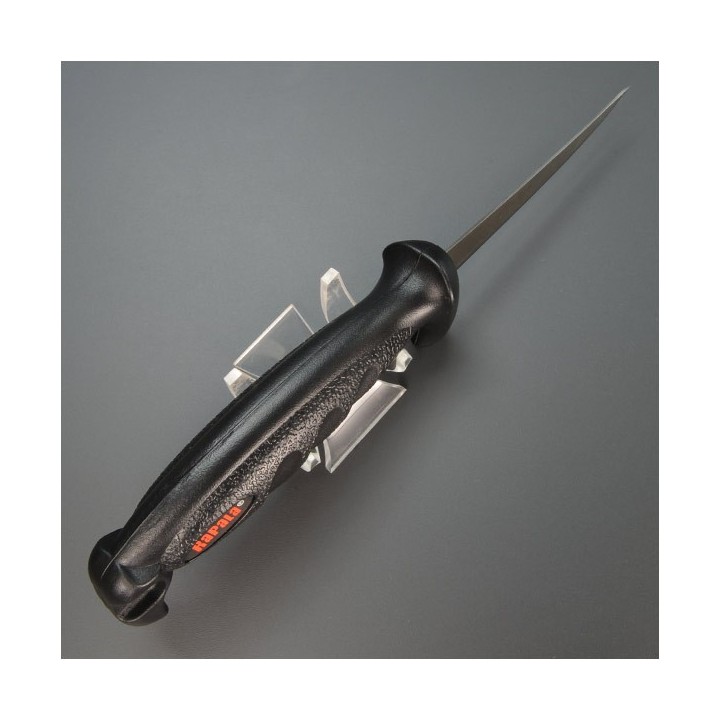 Couteau Rapala Deluxe Falcon Fillet Acier Carbone/Inox Manche Thermoplastic Made In Finland NK03120 - Livraison Gratuite