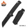 Couteau QSP Penguin Plus Black Manche Titane Lame Acier CPM-20CV IKBS Linerlock Clip QS130XLC - Livraison Gratuite