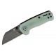 Couteau QSP Mini Penguin Jade Lame Acier 14C28N Black Manche G10 IKBS Linerlock Clip QS130XSF2 - Livraison Gratuite