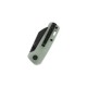 Couteau QSP Mini Penguin Jade Lame Acier 14C28N Black Manche G10 IKBS Linerlock Clip QS130XSF2 - Livraison Gratuite