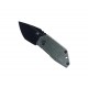 Couteau Kansept Rio Green Lame Acier M390 Blackwash Manche Micarta Linerlock K3044A2 - Livraison Gratuite