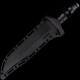 Couteau Cold Steel Leatherneck Bowie Lame Acier D2 Manche Black Kray-Ex Etui Secure-Ex CSFXLTHRNK - Livraison Gratuite