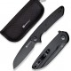 Couteau Sencut Kyril Black Lame Acier 9Cr18MoV Manche Micarta IKBS Linerlock Clip S220013 - Livraison Gratuite