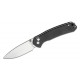 Couteau CJRB Pyrite Black Lame Acier AR-RPM9 Manche G10 IKBS Button Lock J1925BK - Livraison Gratuite