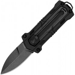 Couteau Kershaw Kapsule Sliding OTF Lame Acier 8Cr13MoV Black Manche GFN KS1190BW - Livraison Gratuite