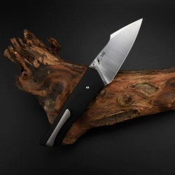 Couteau ArtisanCutlery Ahab Black G10 Manche Black G10 Lame Acier AR-RPM9 IKBS Linerlock Clip ATZ1851PBK - Livraison Gratuite