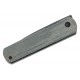 Couteau Kizer Feist XL Black Micarta Lame Acier 154CM Manche Micarta IKBS Linerlock Clip KIV4499C2 - Livraison Gratuite