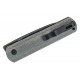 Couteau Kizer Feist XL Black Micarta Lame Acier 154CM Manche Micarta IKBS Linerlock Clip KIV4499C2 - Livraison Gratuite